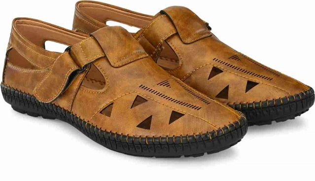 Sandals for Men (Tan, 6)