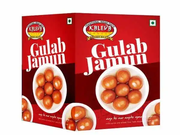 कलेवा देसी घी गुलाब जामुन 1 kg
