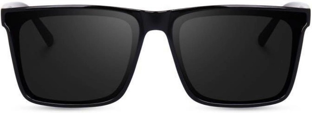 Dyana Core Retro Square Sunglasses (Black)