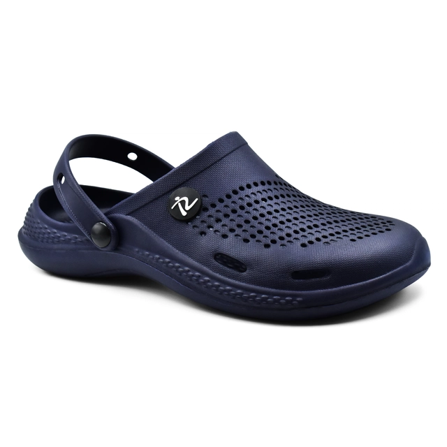 Clogs for Men (Navy Blue, 6)