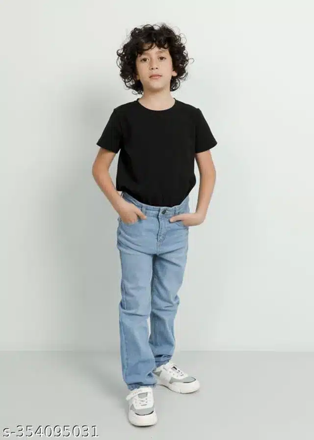 Jeans for Boys (Light Blue, 8-9 Years)