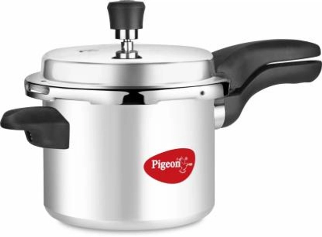 PIGEON Deluxe Aluminium Outer Lid Pressure Cooker (3 Ltr ,Pack of 1)