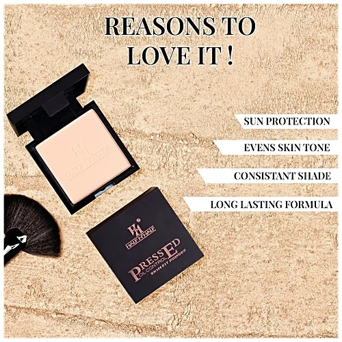 Skin Fit Pressed Long-Lasting Compact Powder (Pack of 1)