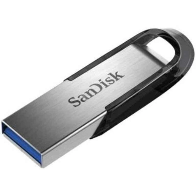 Sandisk Ultra Flair Pendrive (Silver, 128 GB)