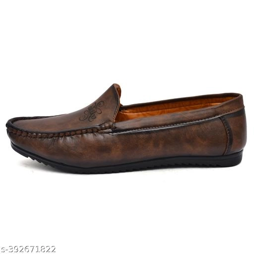 Loafers for Men (Brown, 7)