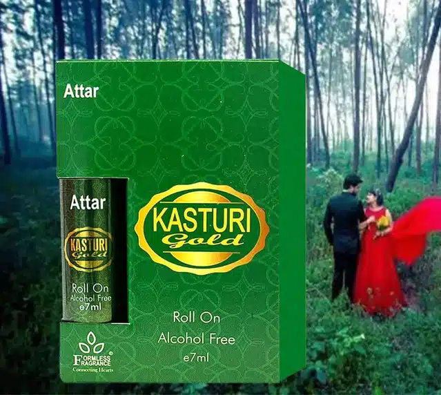 Formless Kasturi Gold Roll On Perfume (7 ml)