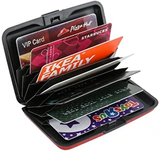 RFID Blocking Card Holder (Red)