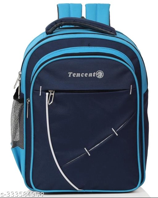 Polyester Backpack for Kids (Blue)