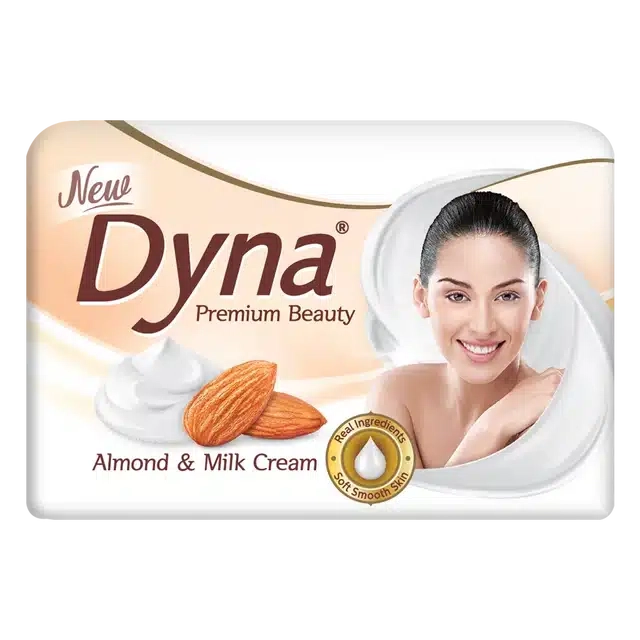 Dyna Milk Cream & Almond Oil 4X41 g (Pack of 4)