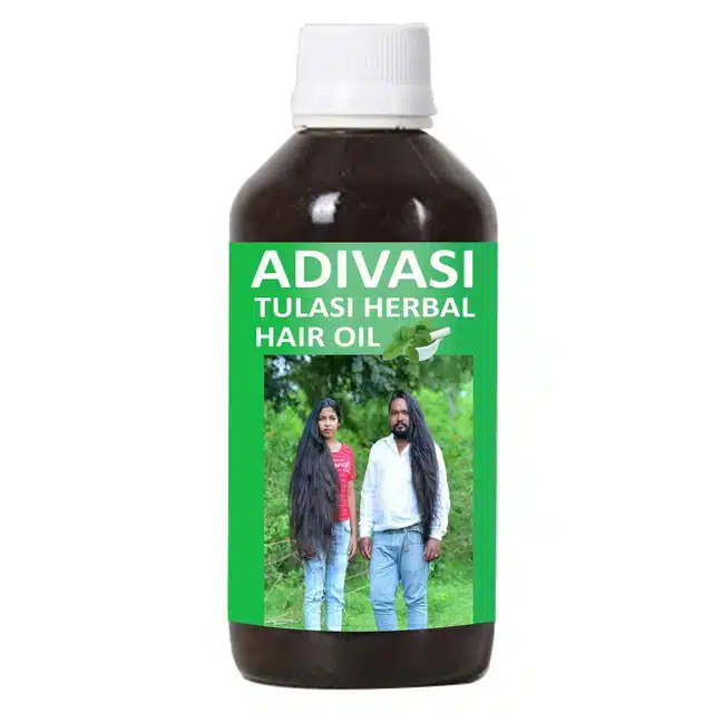 Oilanic Adivasi Tulsi Herbal Hair Oil for Hair Fall & Hair Growth (125 ml)