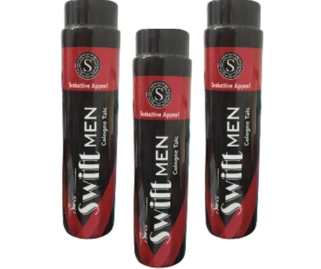 Simco Swift Seductive Appeal Cologne Talcum Powder (300 g, Pack of 3)