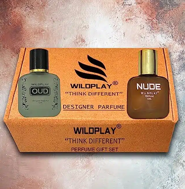 Oud & Nude Perfume for Men & Women (30 ml, Set of 2)