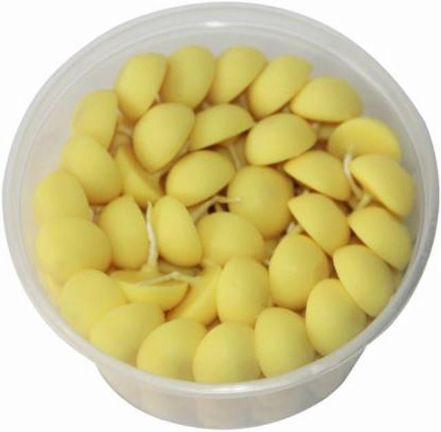 GOODS AND MOORE Cow Ghee Puja Batti|Jyoti for Aarti| Cotton Wick 100 Pieces (Pack of 1)