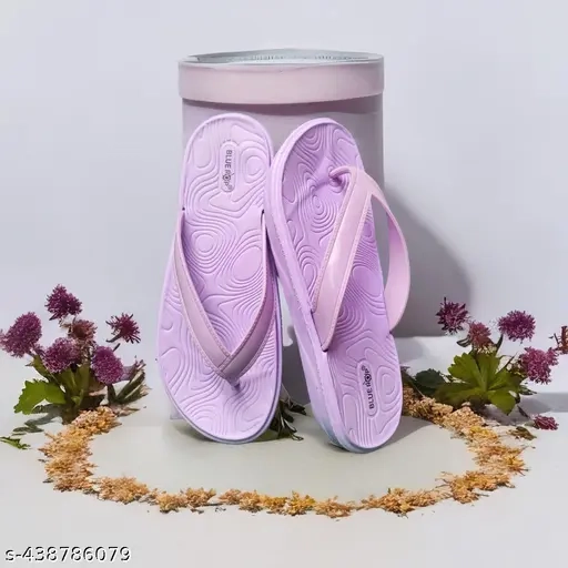 Slippers for Women (Purple, 5)