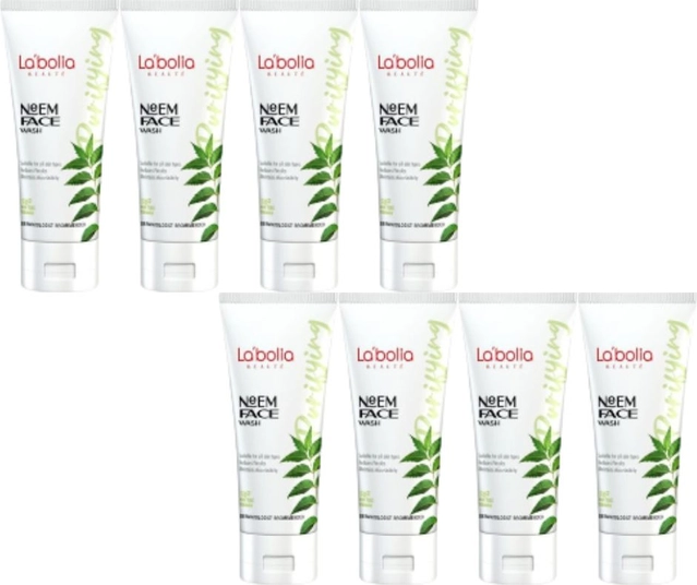 Labolia Beaute Neem Face Wash (50 g, Pack of 8)