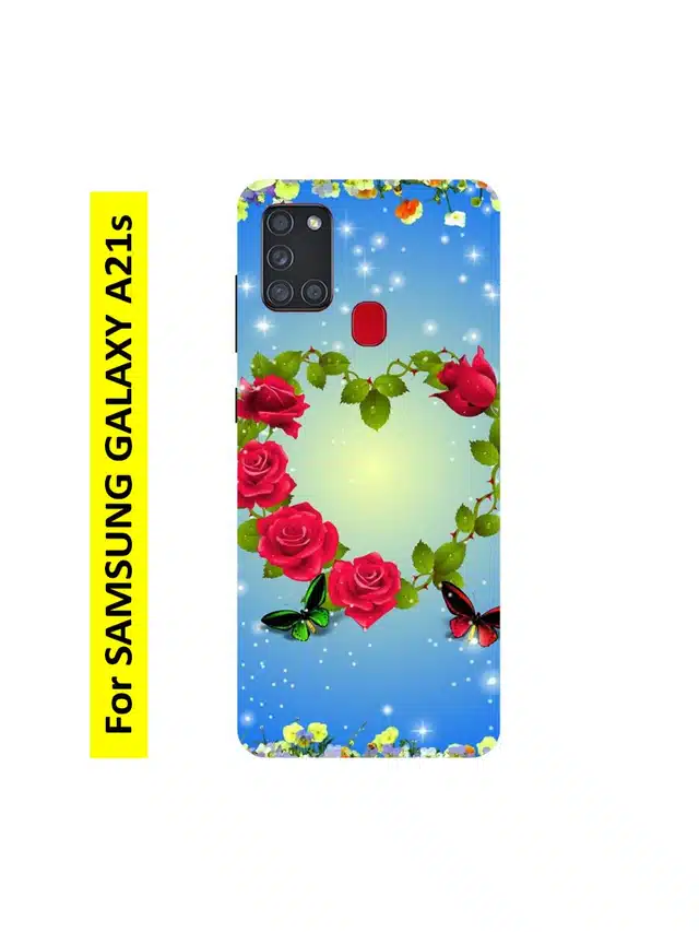 Printed Matte Finish Hard Back Cover for SAMSUNG GALAXY A21S