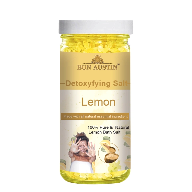 Bon Austin Detoxifying Lemon Bath Salt Crystal (200 g)