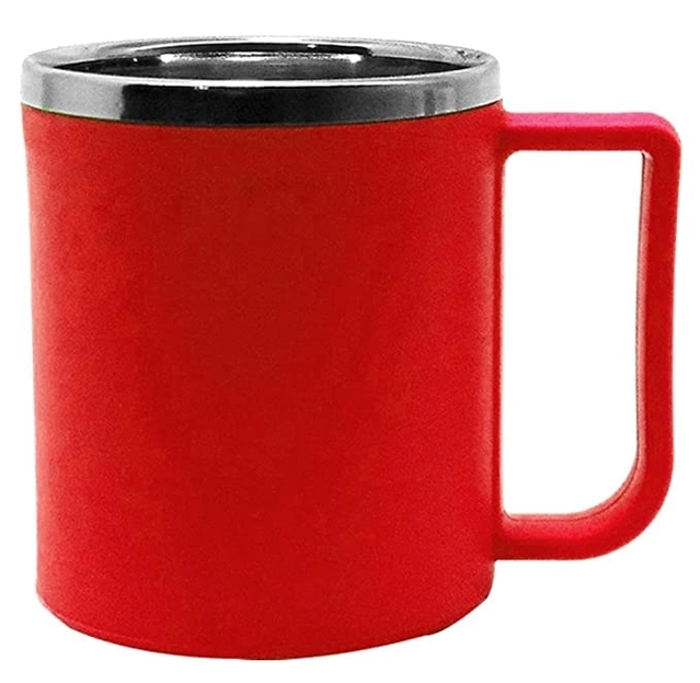 SLINGS  Steel Tea mug (200 ml each, Pack of 2)