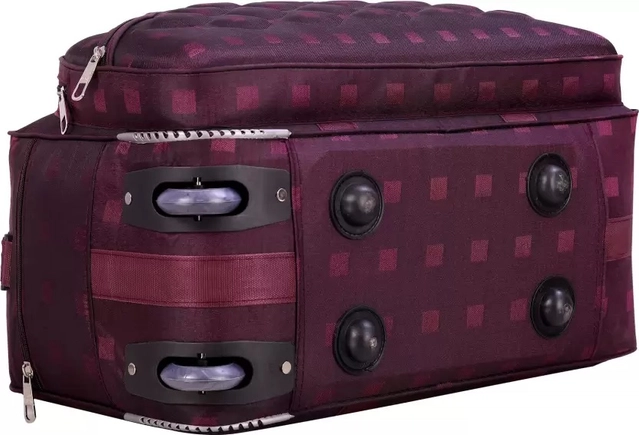 Polyester Duffel Bag (Purple, 60 L)