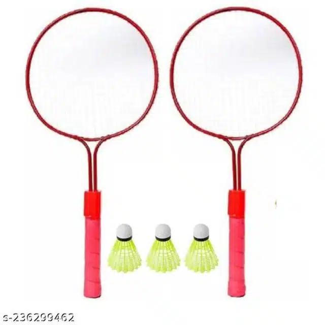 Aluminium Badminton Set (Multicolor, Set of 1)