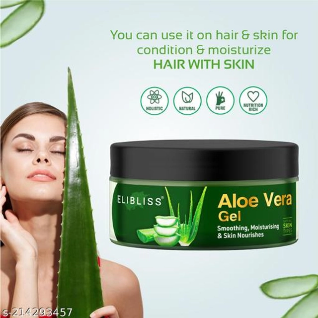 ELIBLISS Aloe Vera Face Gel (50 g, Pack of 2)