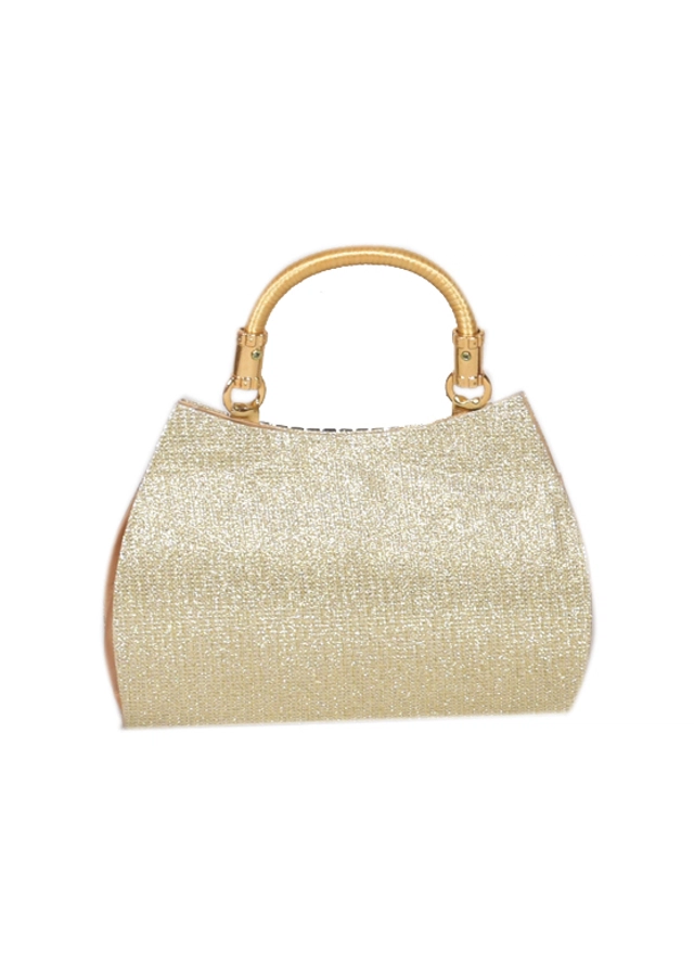 Designer Handbag for Women (Gold)