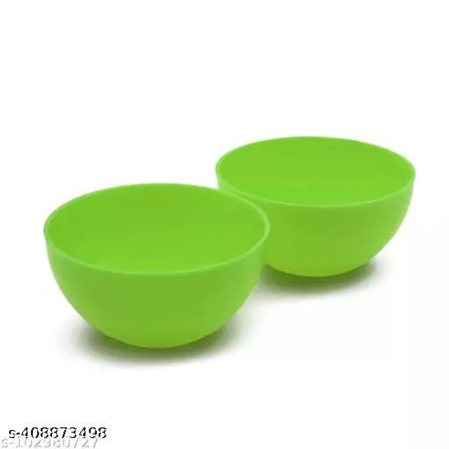 Plastic Bowls (Multicolor, 300 ml) (Pack of 3)