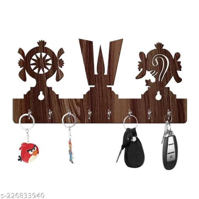 Wooden Key Holder (Brown)