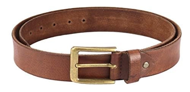 Faux Leather Belt for Men (Brown)