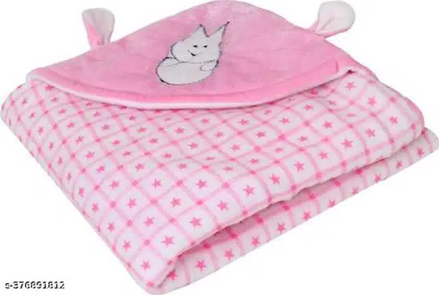 Combo of Baby Sleeping Set (Pink, Set of 4)