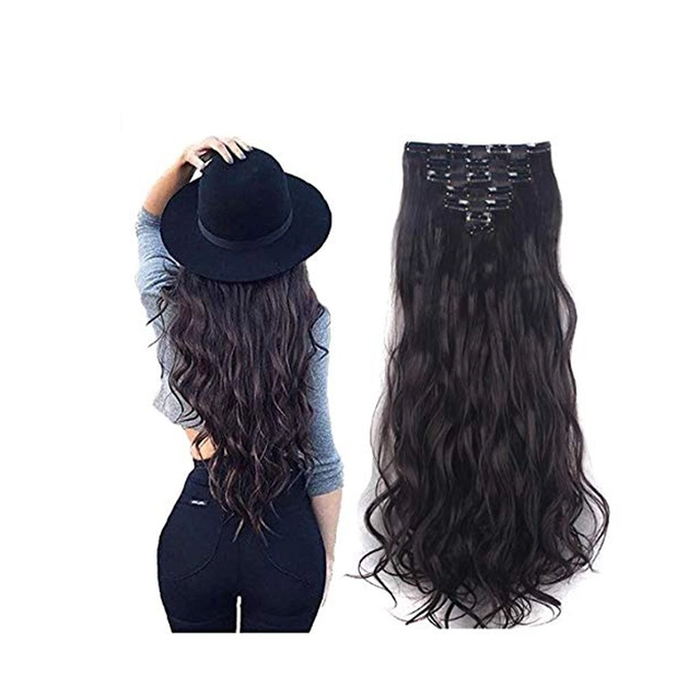 Hair Extension Parandi for Women & Girls (Black)