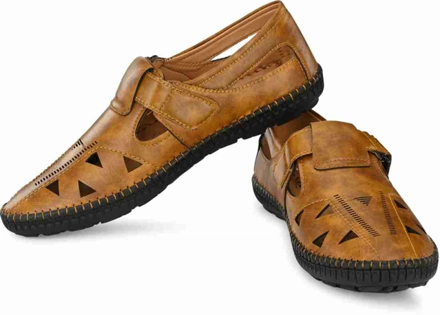 Sandals for Men (Tan, 6)