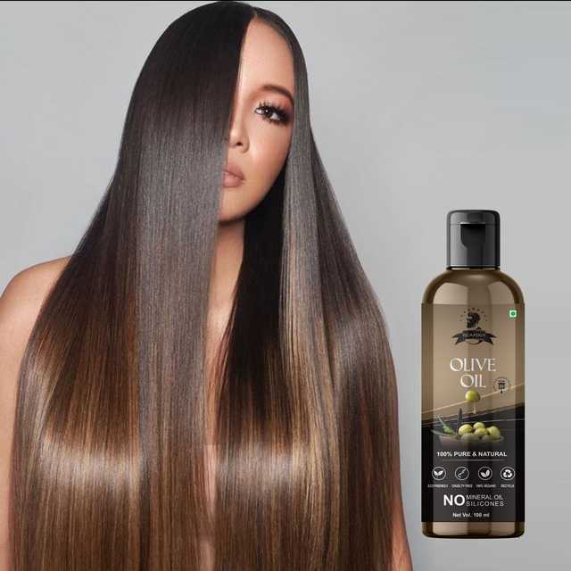 Beardox 100% Pure & Natural Cold Pressed Olive Oil For Strengthens Hair Roots, Reduces Wrinkles & Fine Lines (100 ml) (G-2345)