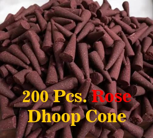 Rose 200 Pcs Incense Cones