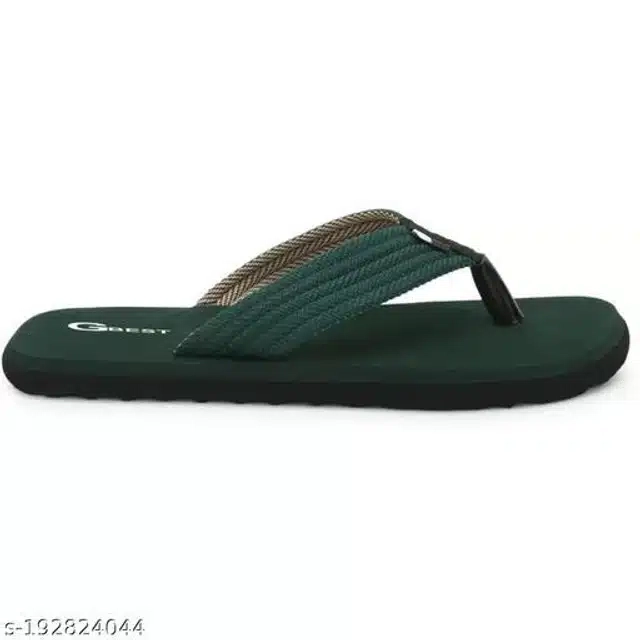 Extra Comfort Slippers for Men (Green, 7)