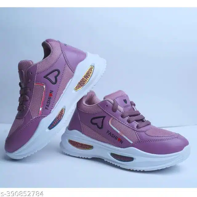 Sneakers for Women & Girls (Purple, 5)