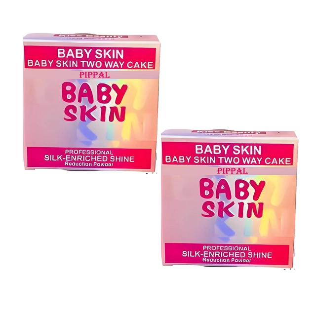 Pippal Baby Skin Compact (20 g, Pack of 2)