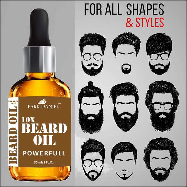 Park Daniel 10X Beard Oil Powerfull for Fast Beard growth (30 ml) (SE-134)