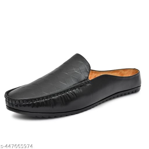 Loafers for Men (Black, 8)