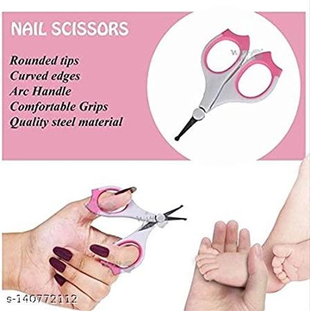 Plastic Nail Cutter Kit for Baby (Pink, Set of 1)