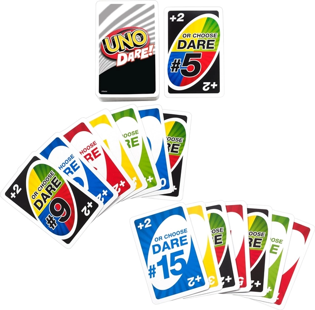 UNO Playing Card Game for Kids (Multicolor, Set of 1)