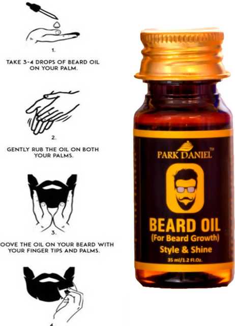 Park Daniel Premium Beard growth Oil for Men (35 ml) (SE-33)