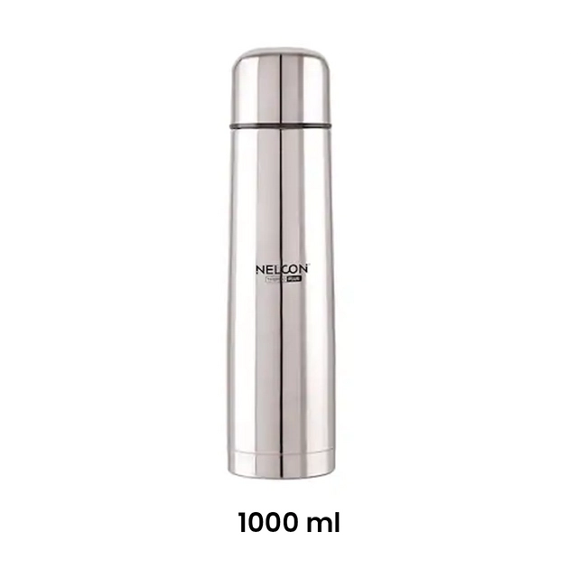 NELCON Double Wall Thermo Plus Hydra Flask (1000 ml, Pack of 1)