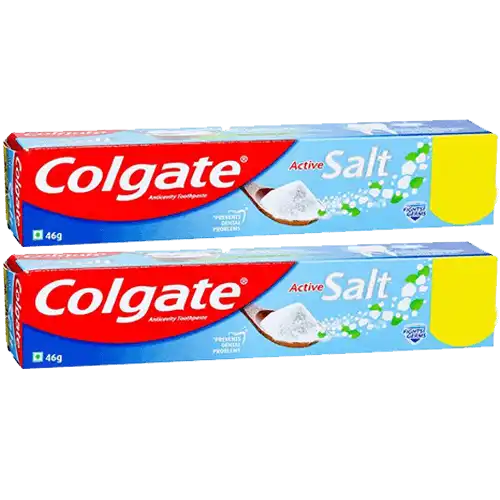 Colgate Active Salt Toothpaste 36 g (Pack Of 2)