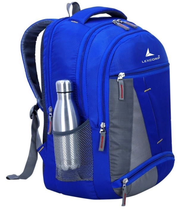 Polyester Laptop Backpack for Men (Royal Blue, 45 L)