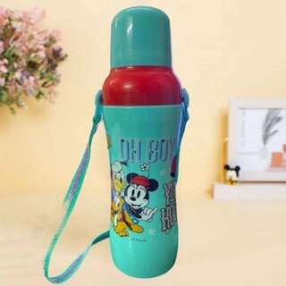 Plastic Printed Sipper Bottle (Multicolor, 500 ml)