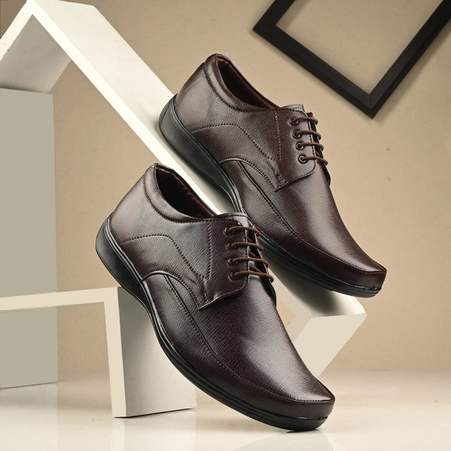 Formal Shoes for Men (Brown, 6)