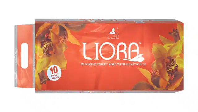 Liora Toilet Soft Rolls (Pack of 10)