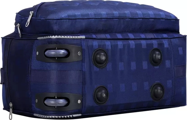 Polyester Duffel Bag (Blue, 60 L)