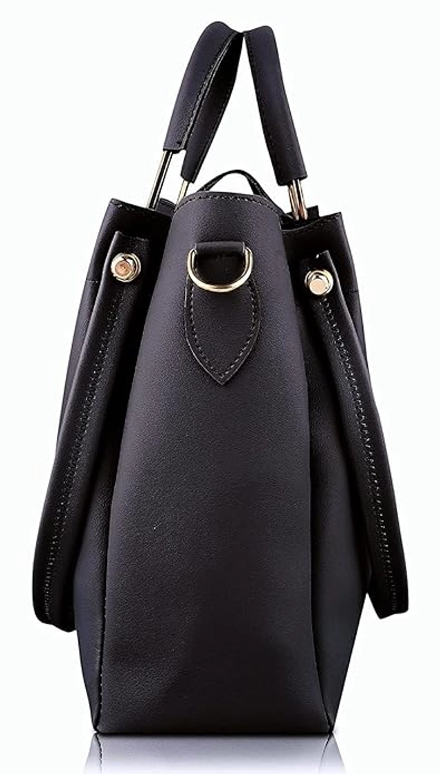 Handbags Set for Women (Black, Set of 3)